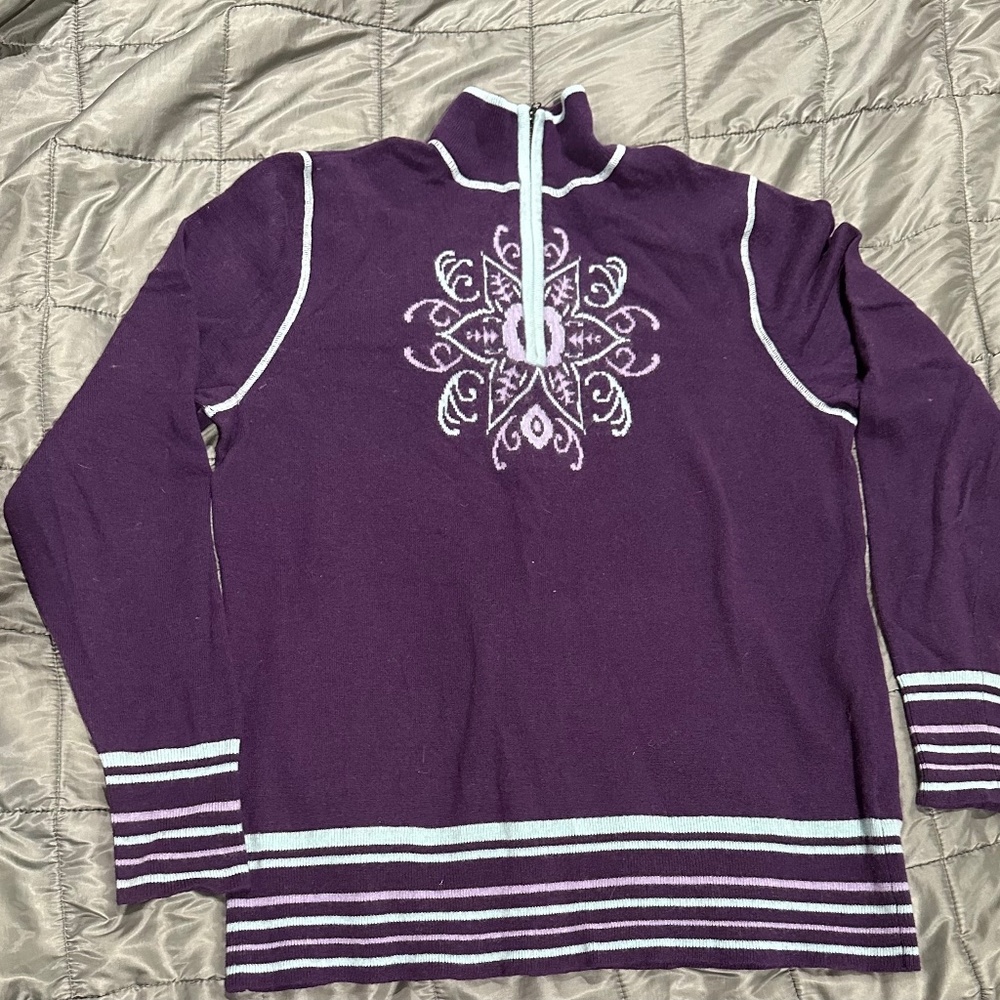 Cabela’s  half zip ski sweater